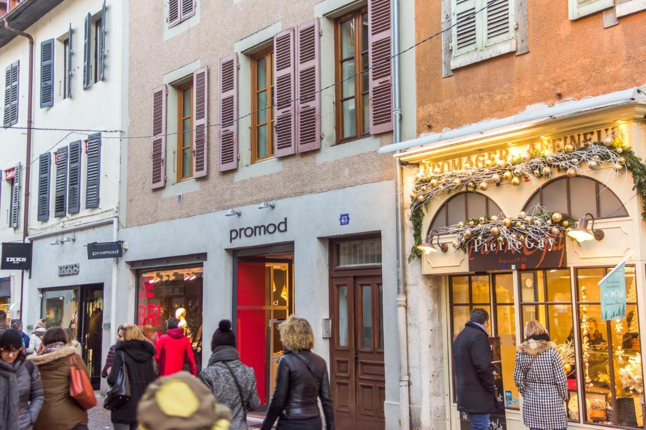 Appartement Ideal En Plein Centre Ville Proche Lac Annecy Bagian luar foto